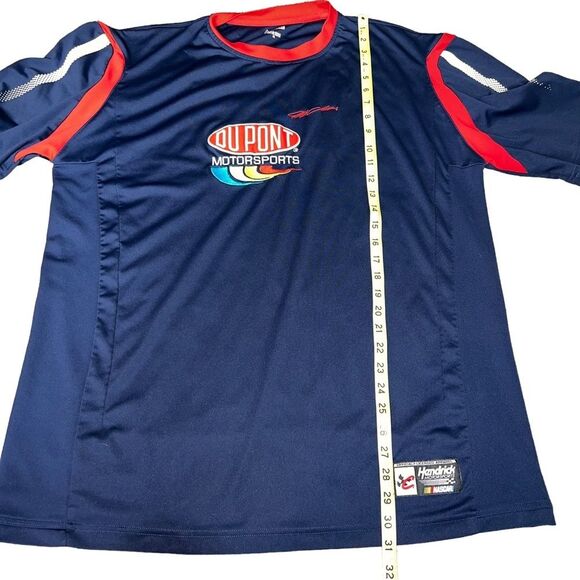 Vintage Chase Jeff Gordon Embroidered Shirt 24 Hendricks DuPont Size XL NASCAR - Picture 9 of 11